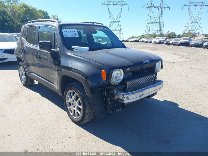 2019 Jeep Renegade Latitude 4X4 VIN: ZACNJBBB8KPK20915 Lot: 40571306