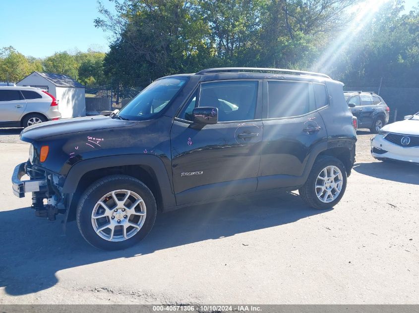 2019 Jeep Renegade Latitude 4X4 VIN: ZACNJBBB8KPK20915 Lot: 40571306