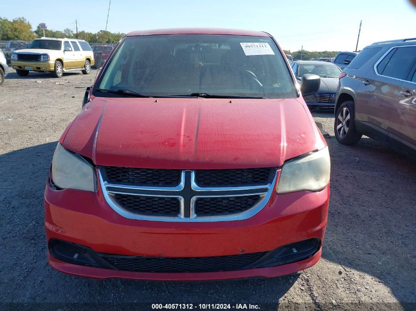 2C4RDGBG5DR554290 2013 Dodge Grand Caravan Se