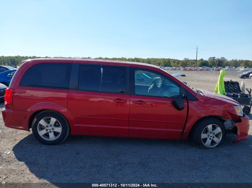 2C4RDGBG5DR554290 2013 Dodge Grand Caravan Se