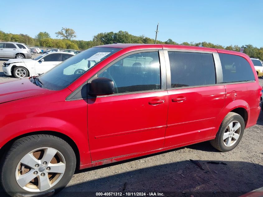 2C4RDGBG5DR554290 2013 Dodge Grand Caravan Se