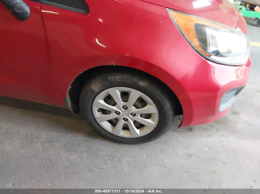 KNADM5A34E6348011 2014 Kia Rio Lx