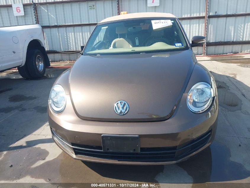 2013 Volkswagen Beetle 2.5L VIN: 3VW5X7AT3DM825341 Lot: 40571331