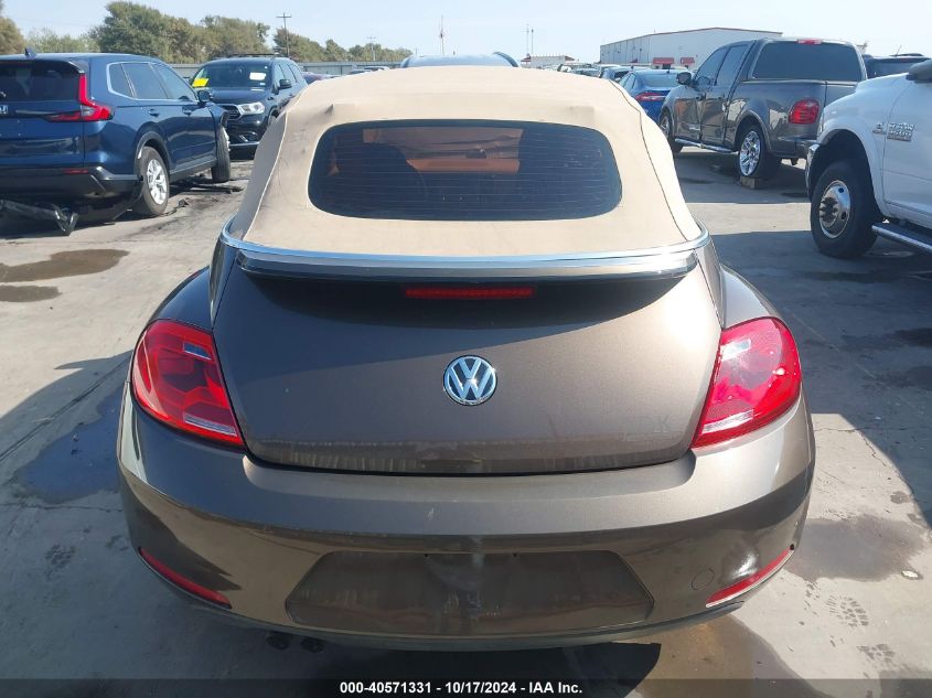 2013 Volkswagen Beetle 2.5L VIN: 3VW5X7AT3DM825341 Lot: 40571331