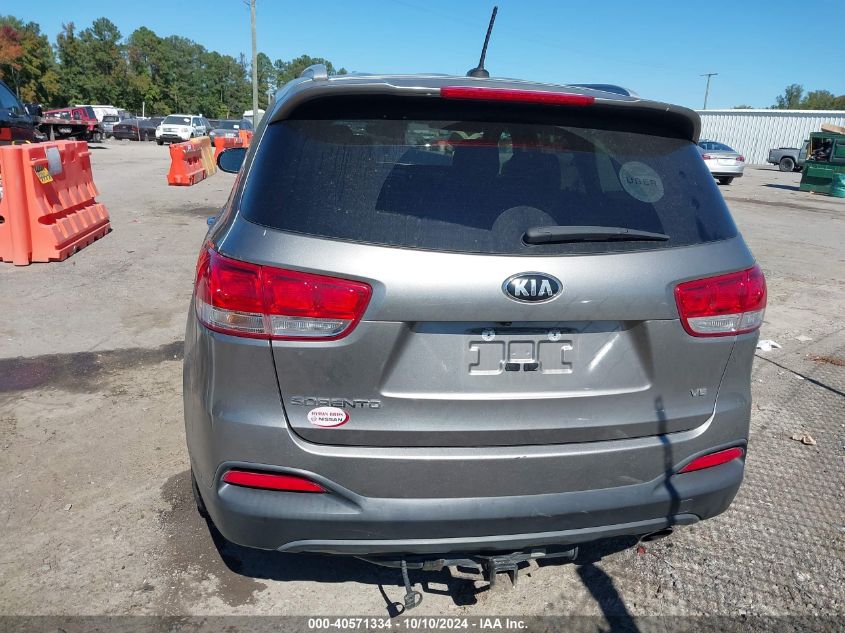 2017 KIA SORENTO 3.3L LX - 5XYPGDA59HG224935