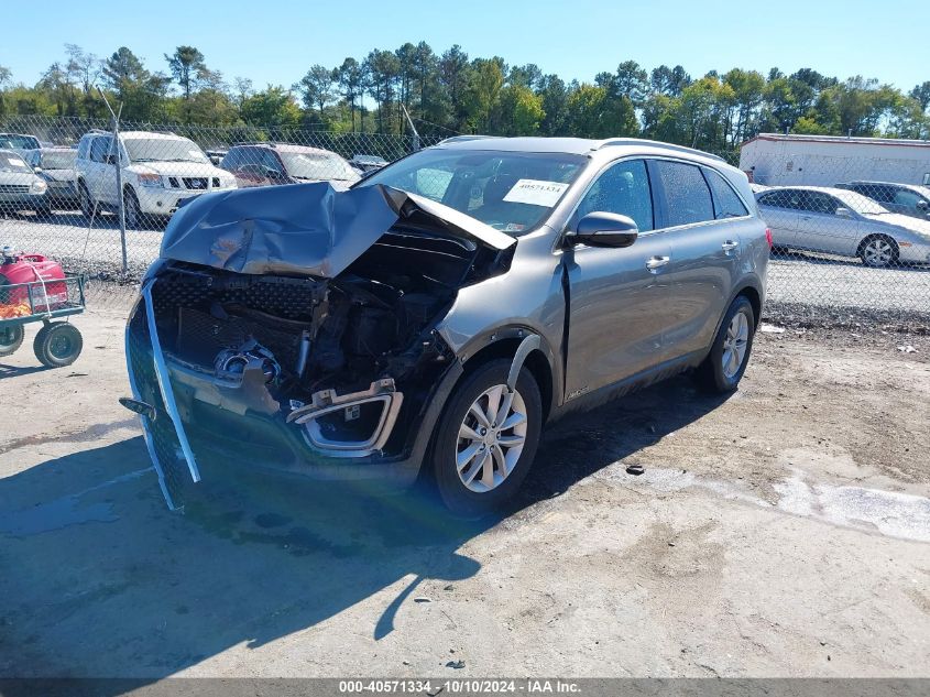 2017 KIA SORENTO 3.3L LX - 5XYPGDA59HG224935