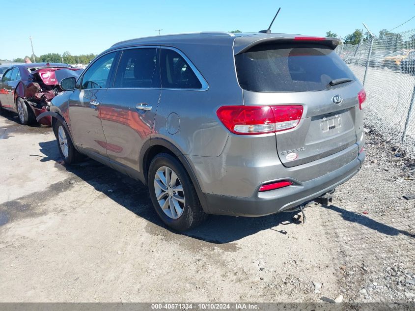 2017 KIA SORENTO 3.3L LX - 5XYPGDA59HG224935