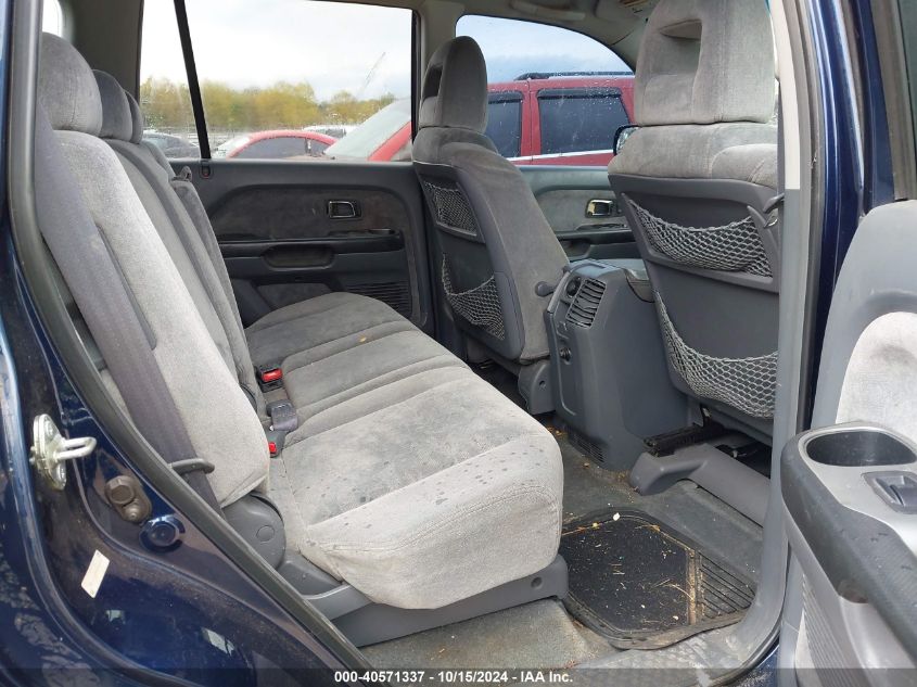 2004 Honda Pilot Ex VIN: 2HKYF18454H555100 Lot: 40571337