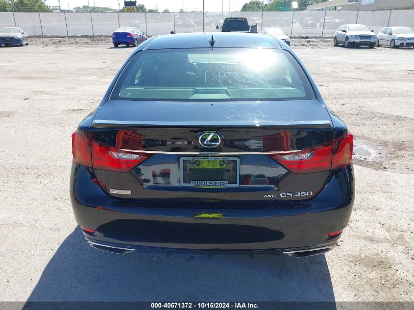 2015 Lexus Gs 350 VIN: JTHCE1BL1FA004801 Lot: 40571372