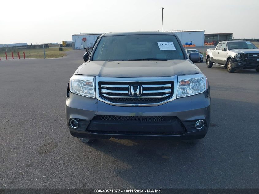 2014 Honda Pilot Ex-L VIN: 5FNYF4H59EB012441 Lot: 40571377