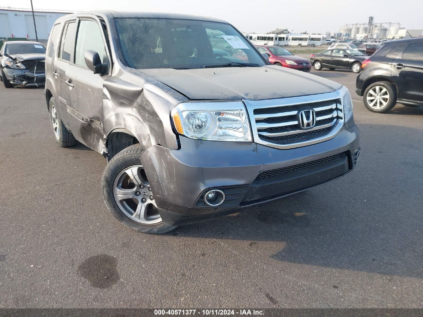 2014 Honda Pilot Ex-L VIN: 5FNYF4H59EB012441 Lot: 40571377