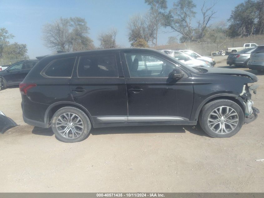 2017 Mitsubishi Outlander Se/Sel VIN: JA4AZ3A34HZ009189 Lot: 40571435