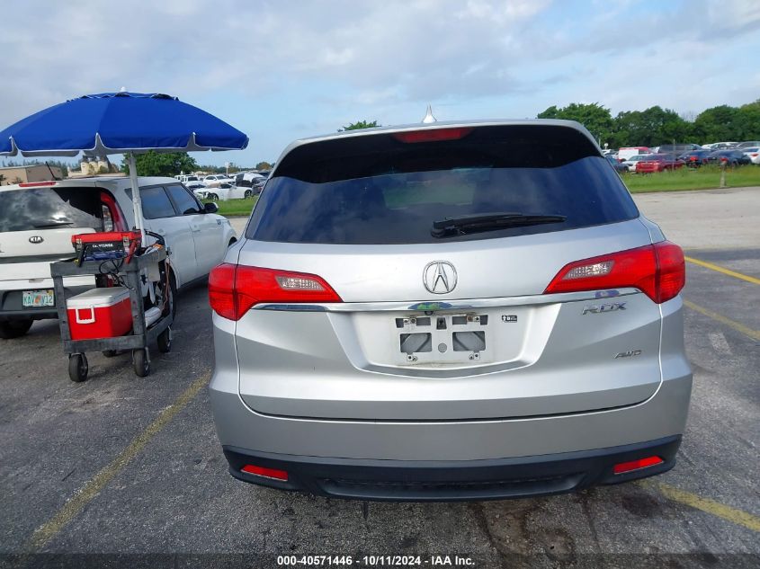 2015 Acura Rdx VIN: 5J8TB4H52FL025165 Lot: 40571446