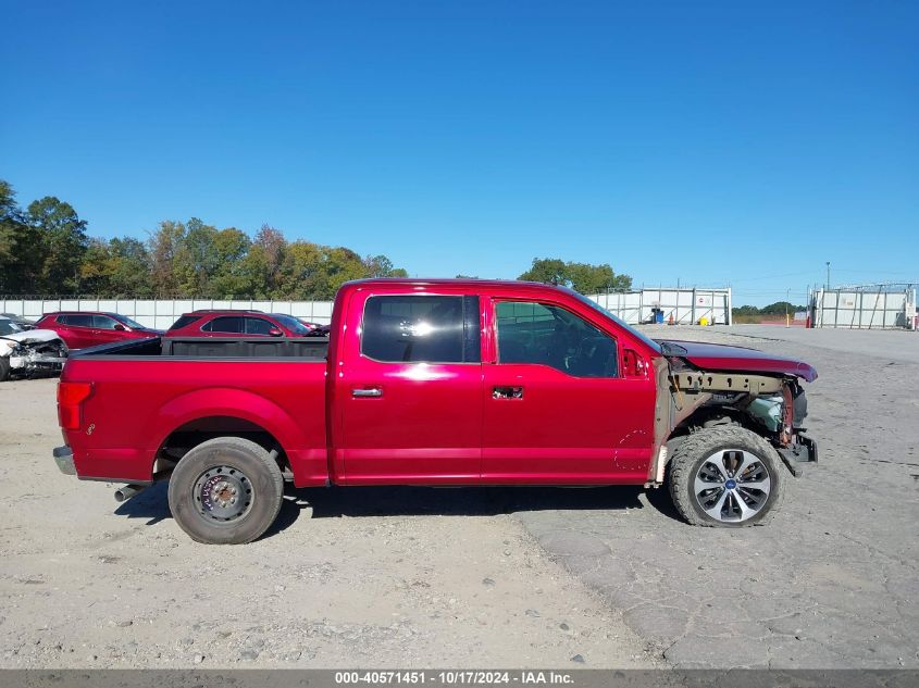 2019 Ford F-150 Xlt VIN: 1FTEW1C53KFA84896 Lot: 40571451