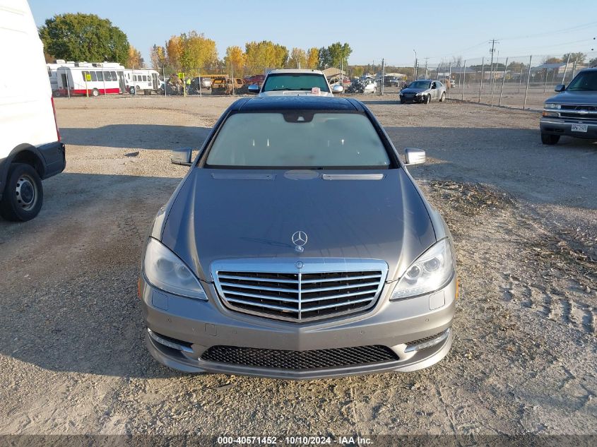 2012 Mercedes-Benz S 550 4Matic VIN: WDDNG9EB6CA452488 Lot: 40571452