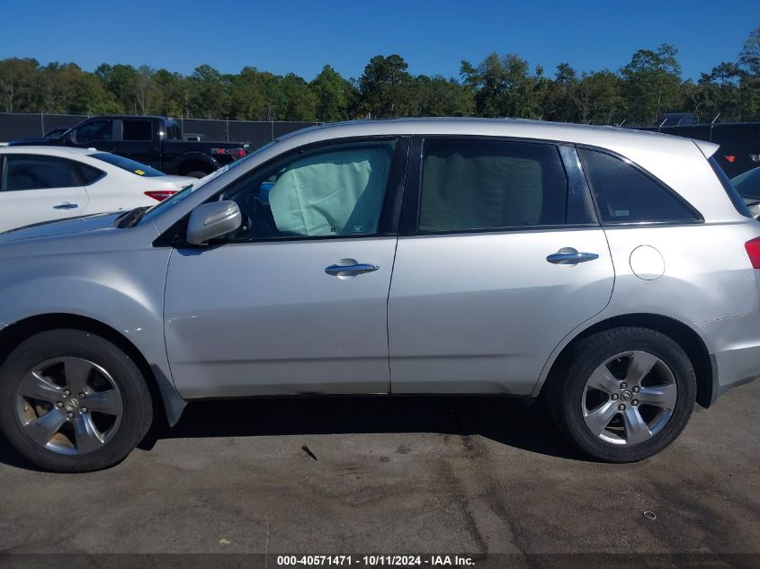 2007 Acura Mdx Sport Package VIN: 2HNYD28567H536132 Lot: 40571471