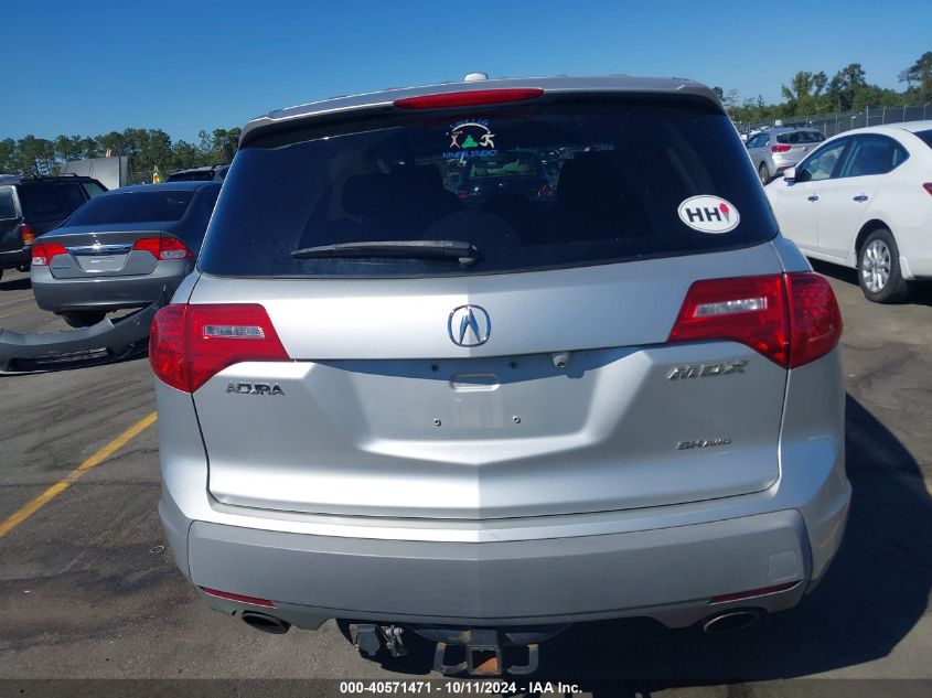 2007 Acura Mdx Sport Package VIN: 2HNYD28567H536132 Lot: 40571471