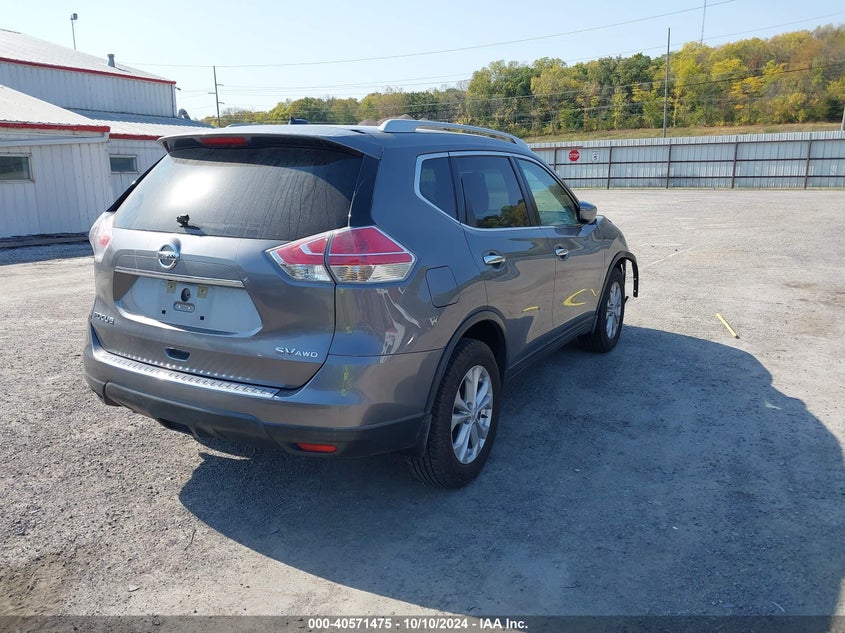 2016 NISSAN ROGUE SV - KNMAT2MV5GP735524