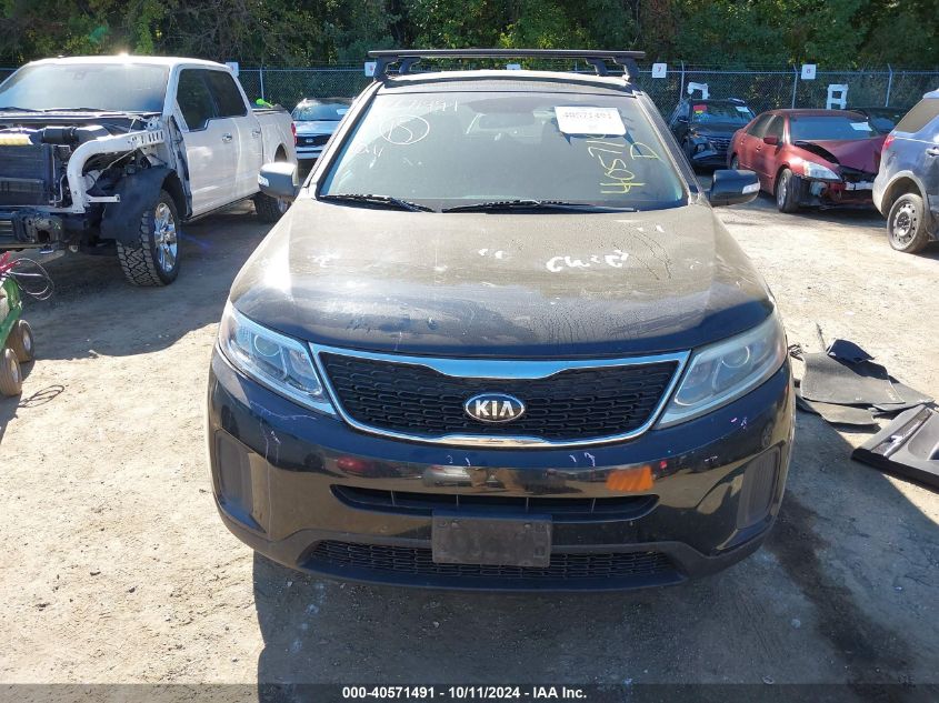 5XYKTCA66EG514490 2014 Kia Sorento Lx