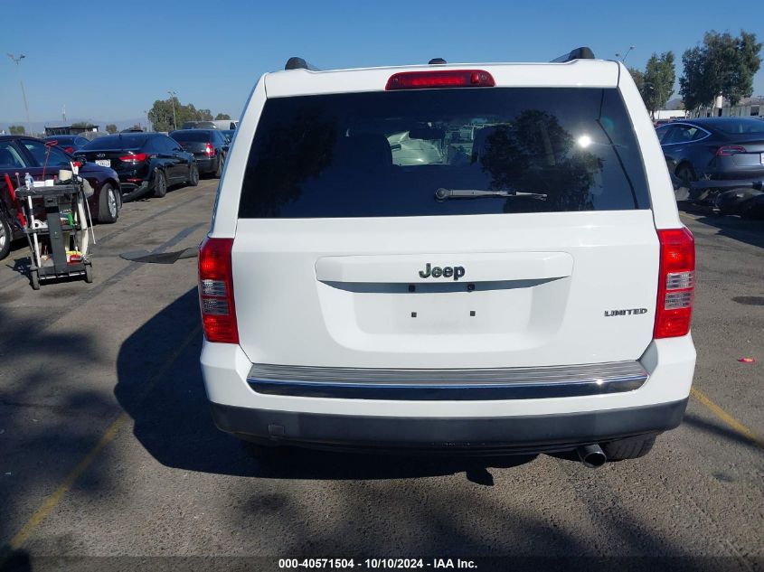 1C4NJPCB8DD184580 2013 Jeep Patriot Limited