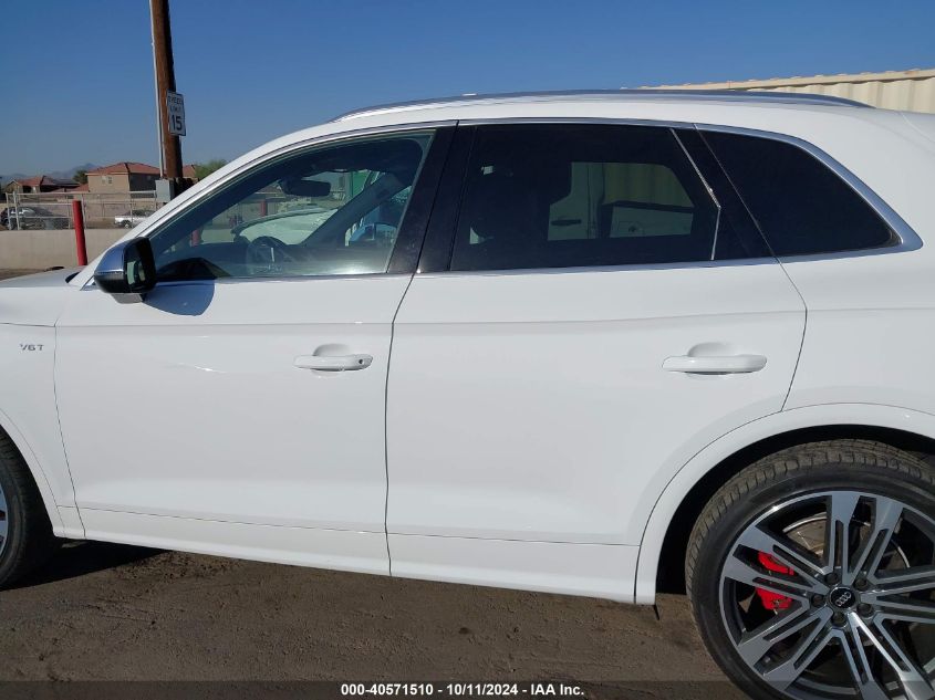 2018 Audi Sq5 Prestige VIN: WA1C4AFY9J2143341 Lot: 40571510