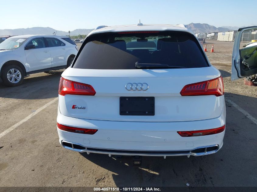 2018 Audi Sq5 Prestige VIN: WA1C4AFY9J2143341 Lot: 40571510