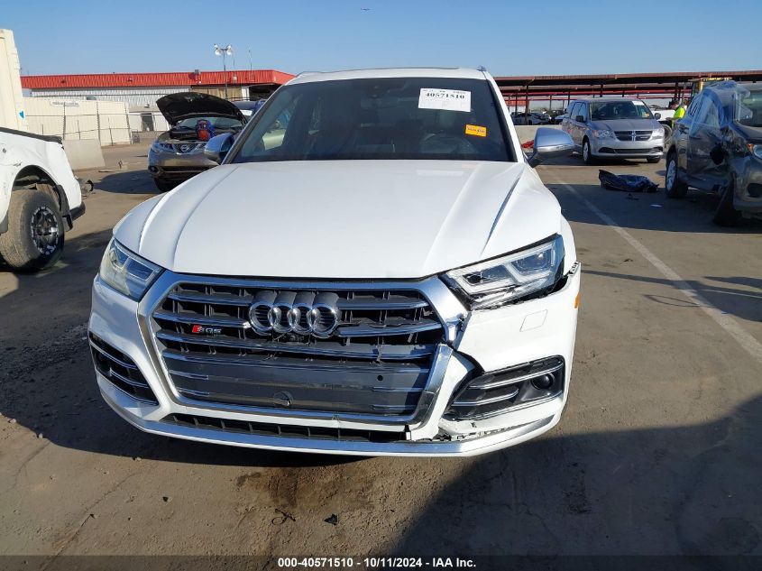 2018 Audi Sq5 Prestige VIN: WA1C4AFY9J2143341 Lot: 40571510