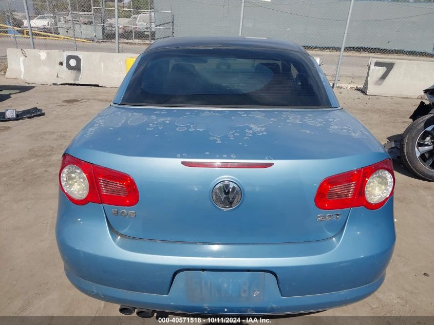 WVWFA71F57V010023 2007 Volkswagen Eos 2.0T Luxury