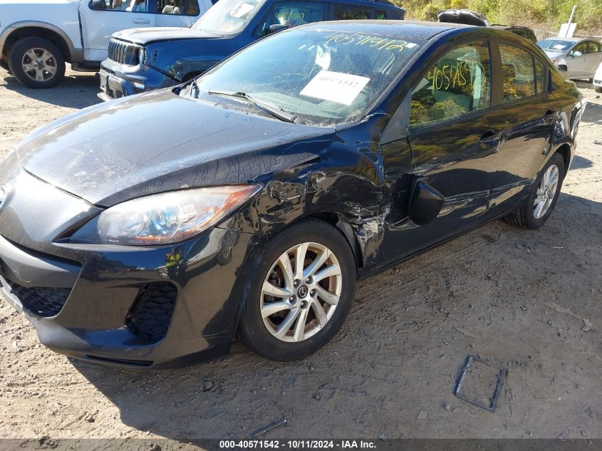 2013 Mazda Mazda3 I VIN: JM1BL1VP1D1822026 Lot: 40571542