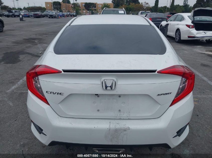 2019 Honda Civic Sport VIN: 2HGFC2F87KH539421 Lot: 40571580