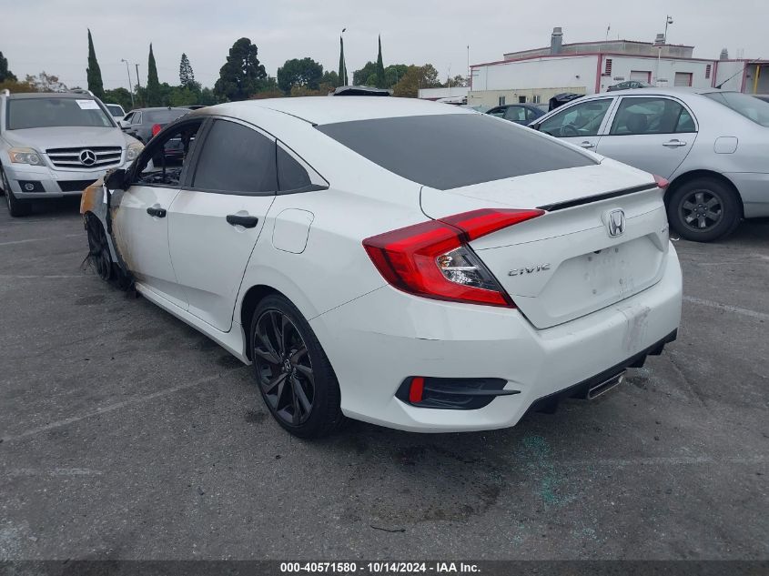 2019 Honda Civic Sport VIN: 2HGFC2F87KH539421 Lot: 40571580