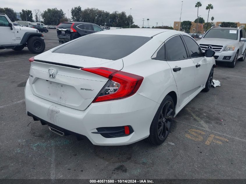 2019 Honda Civic Sport VIN: 2HGFC2F87KH539421 Lot: 40571580