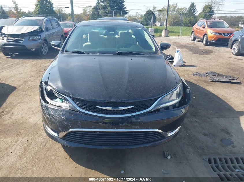 2015 Chrysler 200 Limited VIN: 1C3CCCAB5FN668124 Lot: 40571592