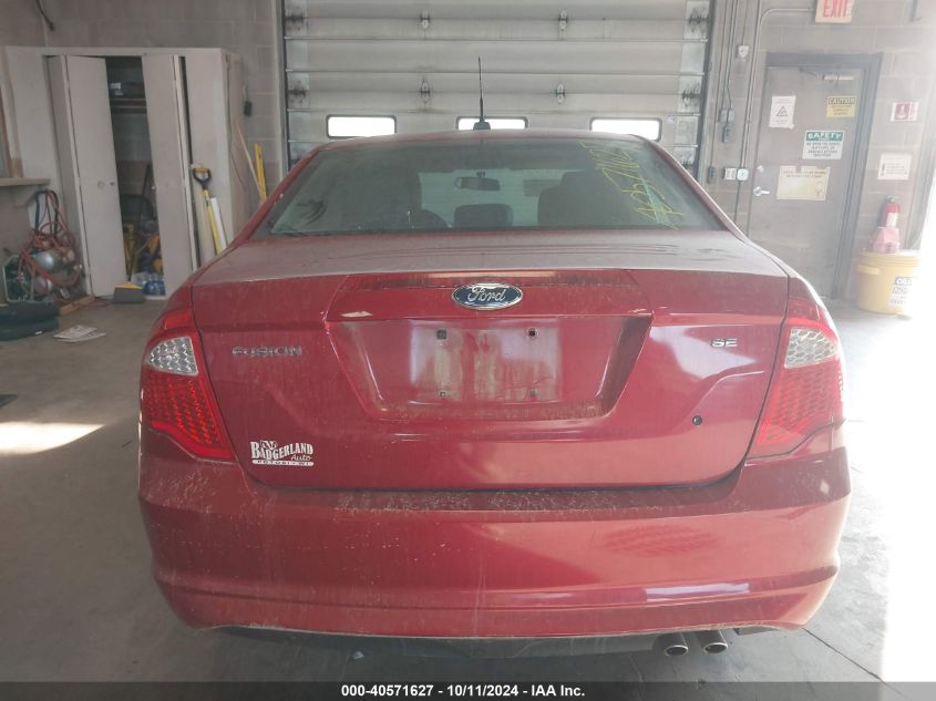 3FAHP0HA4CR257393 2012 Ford Fusion Se