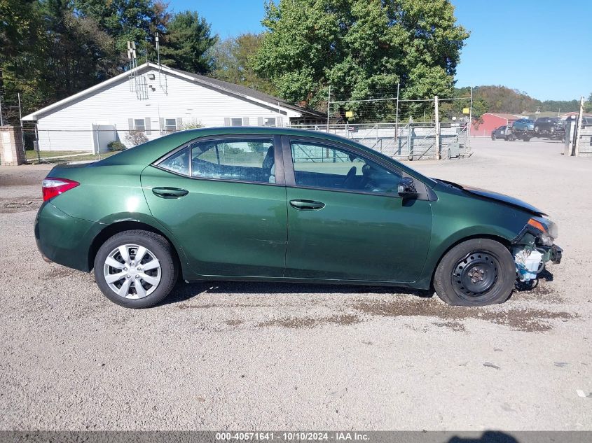 2T1BURHE4EC118258 2014 Toyota Corolla Le