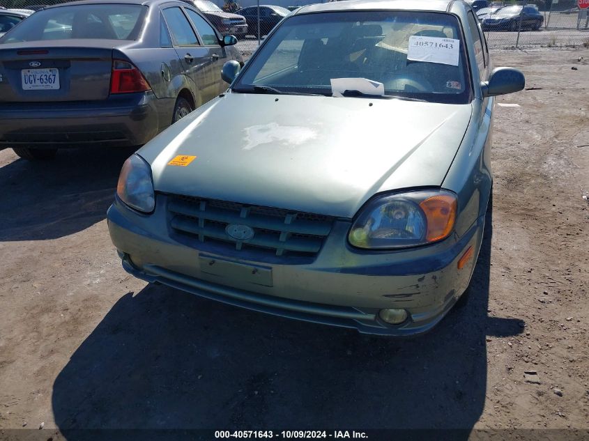 KMHCG35C74U306846 2004 Hyundai Accent Gl/Gt