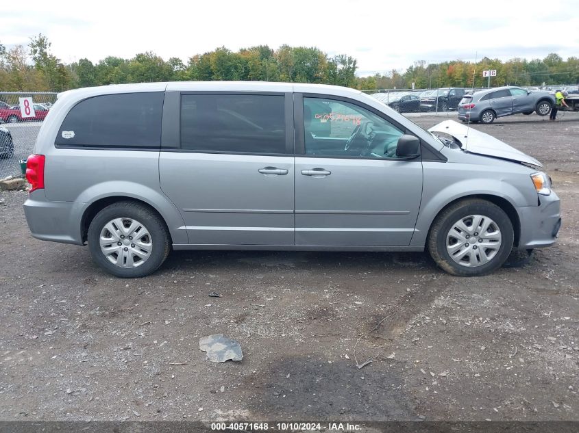 2016 Dodge Grand Caravan Se VIN: 2C4RDGBG5GR109083 Lot: 40571648