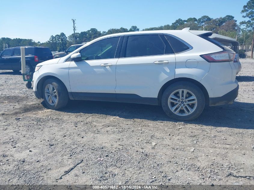 2017 Ford Edge Sel VIN: 2FMPK3J9XHBC27600 Lot: 40571652