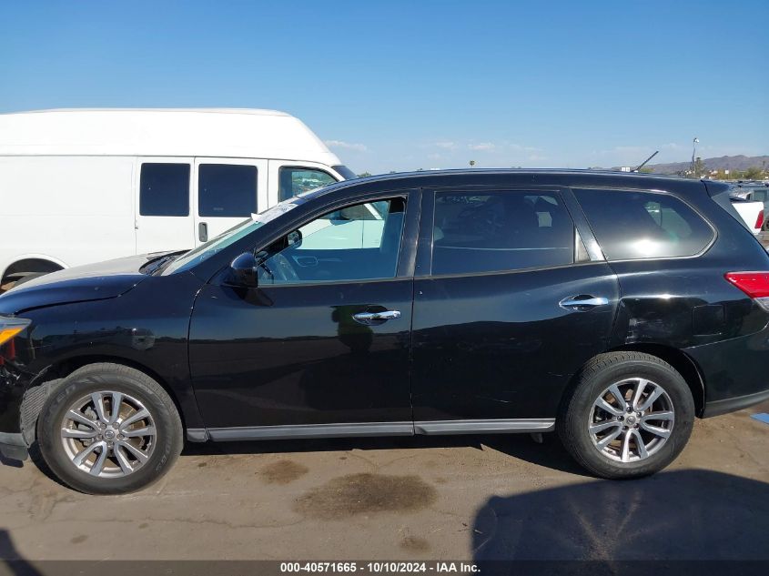 2014 Nissan Pathfinder S VIN: 5N1AR2MN0EC728818 Lot: 40571665