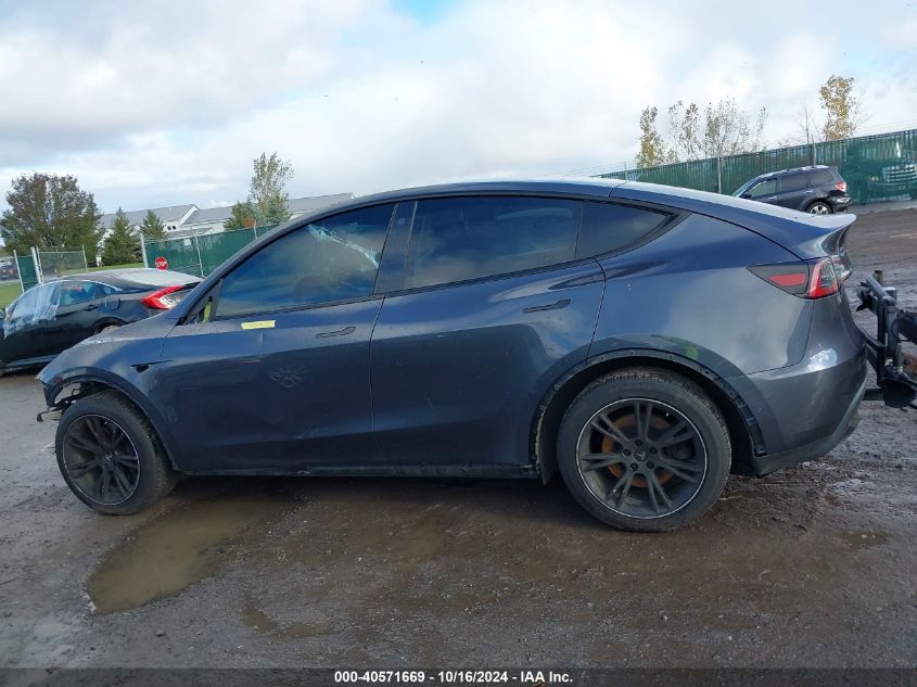 2021 Tesla Model Y Long Range Dual Motor All-Wheel Drive VIN: 5YJYGDEE8MF241094 Lot: 40571669