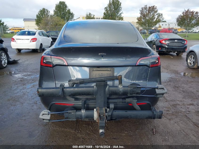 2021 Tesla Model Y Long Range Dual Motor All-Wheel Drive VIN: 5YJYGDEE8MF241094 Lot: 40571669