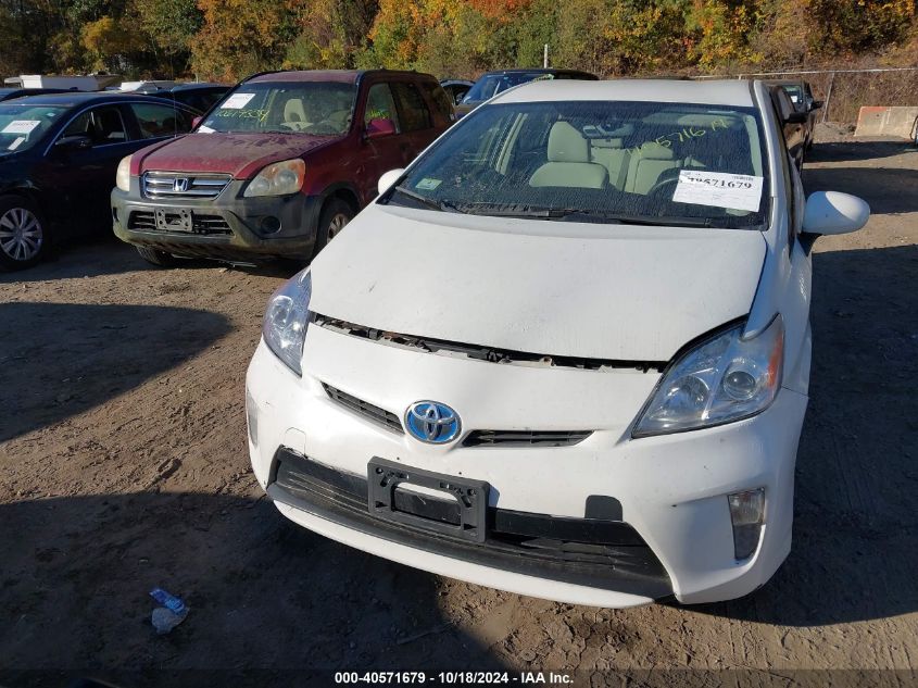 2012 Toyota Prius Two VIN: JTDKN3DU1C1494103 Lot: 40571679