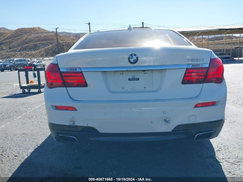 2014 BMW 750I VIN: WBAYA8C51ED499829 Lot: 40571685