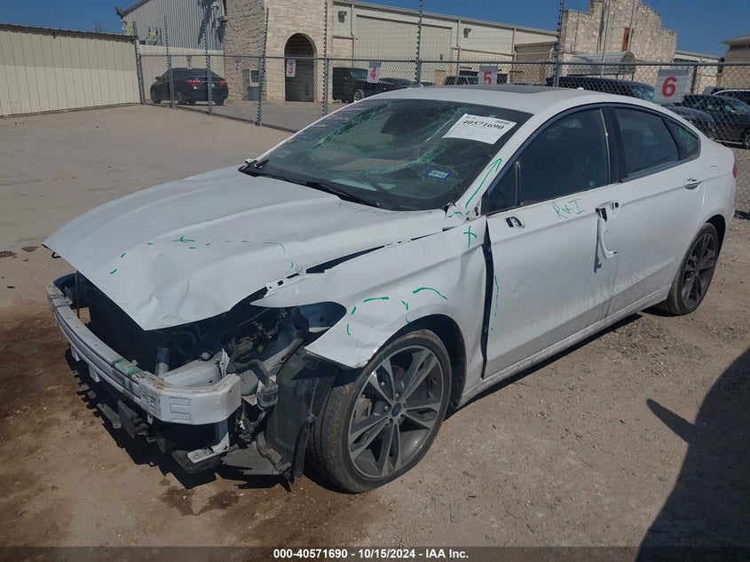 2019 FORD FUSION VIN: 3FA6P0D95KR222265