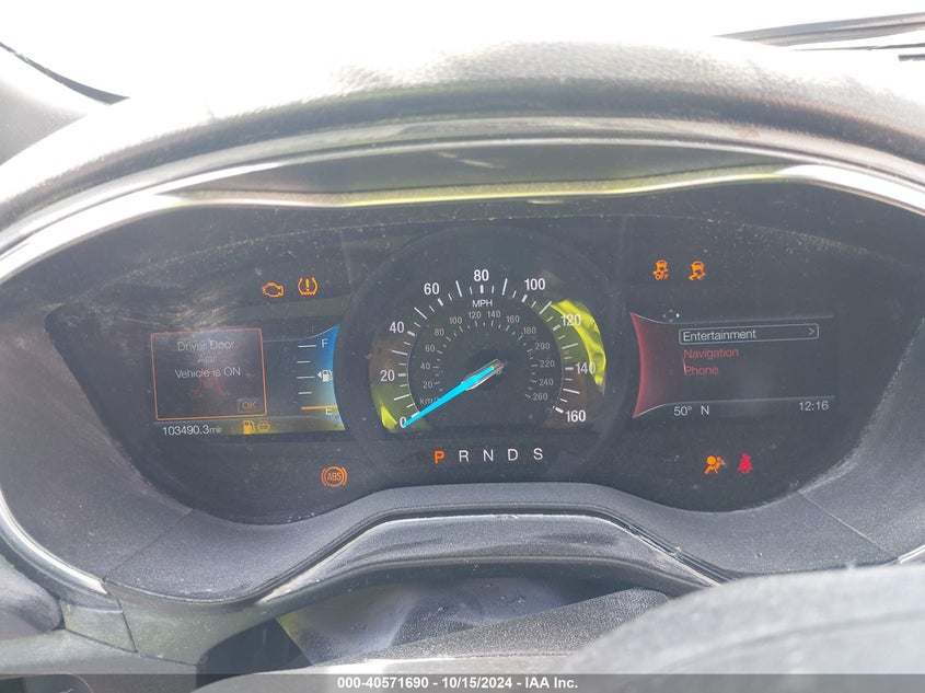 2019 FORD FUSION VIN: 3FA6P0D95KR222265