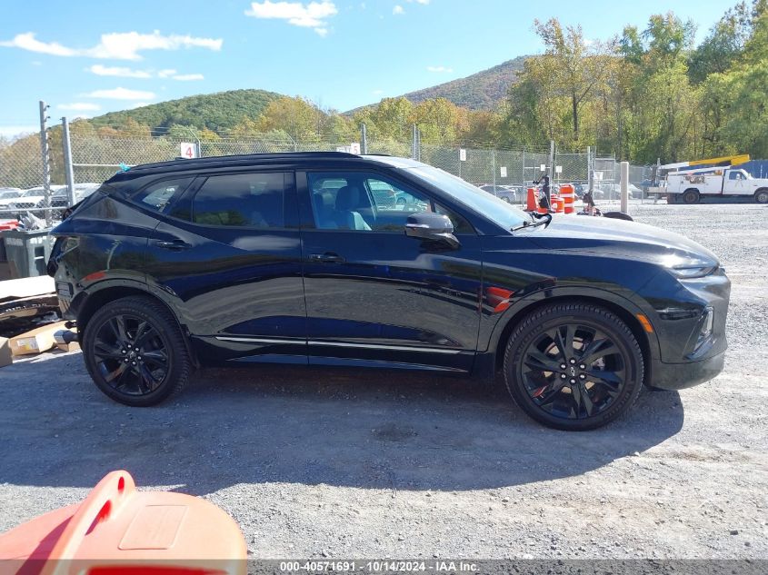 2022 Chevrolet Blazer Awd Rs VIN: 3GNKBKRS9NS154426 Lot: 40571691