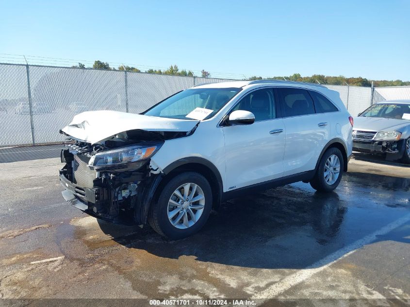 5XYPGDA39HG319221 2017 Kia Sorento 2.4L Lx