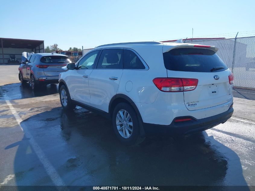 5XYPGDA39HG319221 2017 Kia Sorento 2.4L Lx