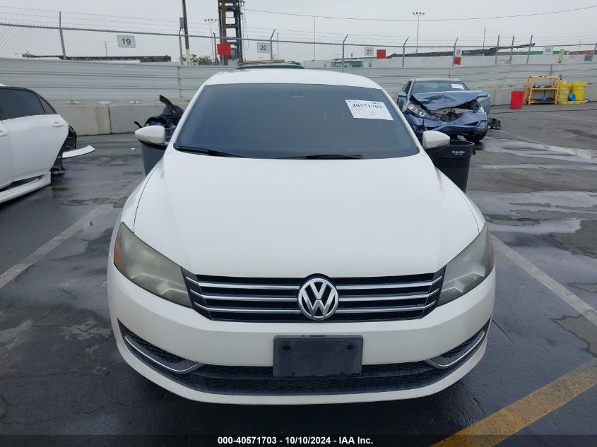 1VWAP7A37CC014754 2012 Volkswagen Passat 2.5L S