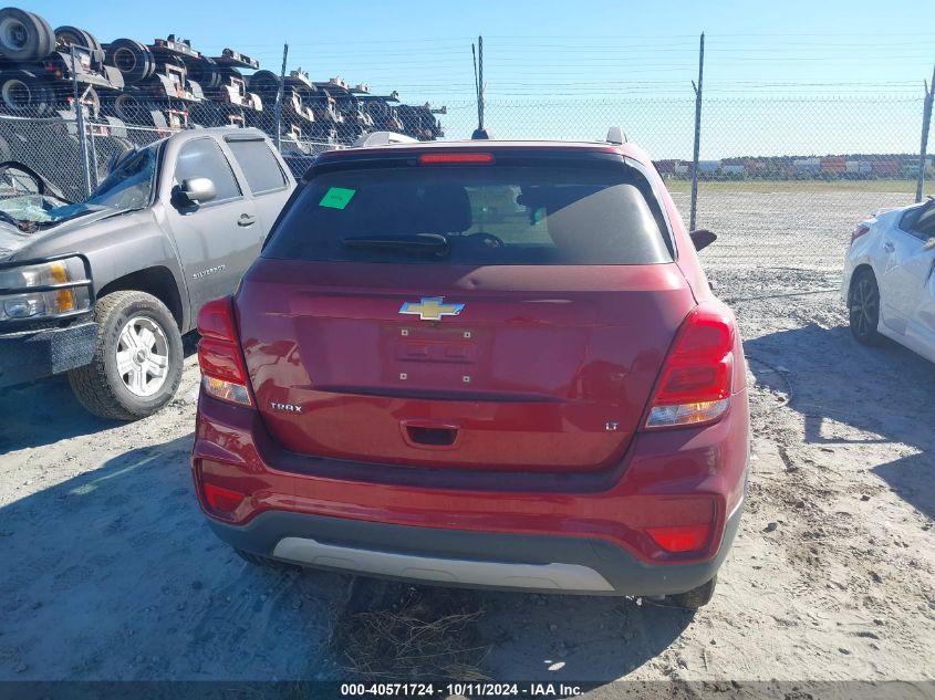 2018 Chevrolet Trax Lt VIN: 3GNCJLSBXJL412710 Lot: 40571724